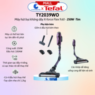 Máy hút bụi không dây X-force Flex 9.60 TY2039WO - Tím - Hàng Chính Hãng - Công suất: 250W - Đầu hút