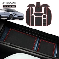 For volvo EX30 door slot water cup pad interior decoration interior center console decoration access
