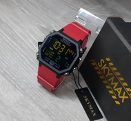 Jam Tangan SKYMAX 3008C Original Sport Digital Terbaru Tahan Air Water Resist Tali Rubber Bakureh Wa