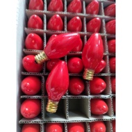 Combo of 10 red altar cana incandescent light bulbs