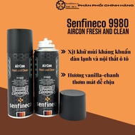 Khử Mùi Kháng Khuẩn Dàn Lạnh ô tô - Senfineco 9980 AirCon Fresh And Clean [200ML]