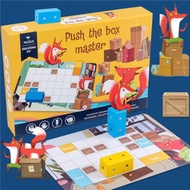 Push the Box Master IQ Fox Game Puzzle Educational Toy