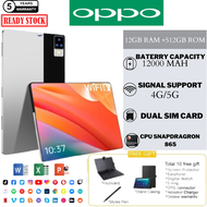 Oppo Pad Tablet PC 11.8 Inch Android 12 [16GB RAM 512GB ROM] Dual SIM 4G LTE (Snapdragon 865) WiFi 2.4/5G
