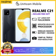 REALME C21 |  3GB RAM + 32GB ROM 1 Year Warranty New Original Phone