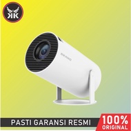 MINI PROJECTOR HY300 Pro 720p 280 ANSI LUMENS ANDROID 13 2/ 16GB HDMI WIFI BLUETOOTH NETFLIX