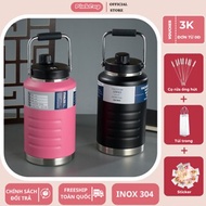 YD Thermos Bottle with Engraved Name, 12H Hot and Cold Thermal Water Bottle PINKCUPS 1500/2000ML Con
