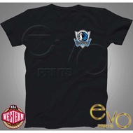 Dallas Mavericks Shirt NBA Cute Design Black Round Neck