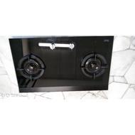 RINNAI 2 -Burner Built in Hob-Glass