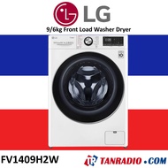 LG 9/6kg Front Load Washer Dryer with AI Direct Drive and Steam  LG-FV1409H2W