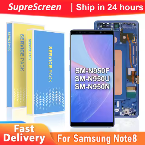 TFT Note8 Screen For Samsung Note8 N950F N950U N950W N950FD LCD Display Touch Screen Digitizer Assem