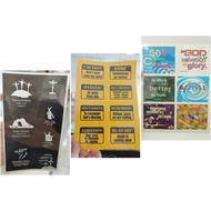 Yeraya Easter warning spiritual stickers Round Seven Pictures spiritual stickers children's stickers