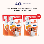 (Buy2Free1) Safi Antibacterial Shower Whitamin C Protect 850g | Anti-Odour | Natural Bath | Whitenin