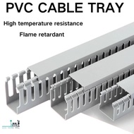 PVC Cable Tray Duct Slotted PVC cable trunking Wire Duct Cable Management EcoBuilders