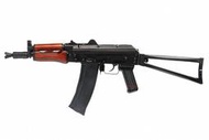 【WKT】GHK AK74U AKS-74U GBB 瓦斯氣動槍 三角摺疊槍托 黑色 -GHKGAK74U