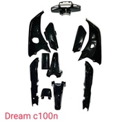 ชุดสี เฟรม DREAM NEW (C100N) ดรีมท้ายมน รถปี 2539 ชุด 11 ชิ้น งาน NCA  รับประกันสินค้า