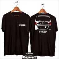 ATLANTIKKAOS Freed Honda Rear Racing Car T-shirt | Unisex T-shirts for Men & Women