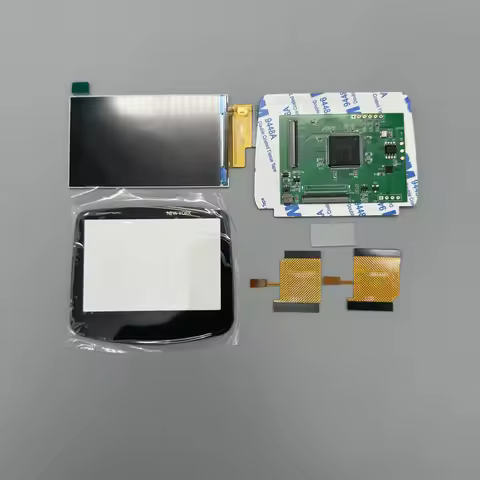New arriving 2.9inch for GBA high brightness for game boy advance ips LCD screen point-to-point repa