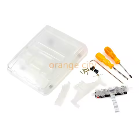 1Set Full Housing Shell For SFC Housing Case Transparent Box For Super Famicom Replacement