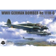 Border 1/35 BF-018 WWII German Bomber He 111H-6 Full Interior Military Model Kit