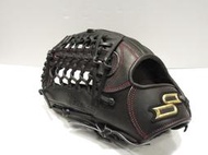 日本品牌 SSK Proedge Adoanced 硬式牛皮 反手 棒壘球 T網檔 外野手手套(ADT6224I)黑