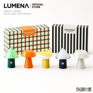 LUMENA SPACE S Night Light Mood Lamps Table Bed side Light Home Decor Wireless Colorful Portable USB