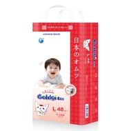 [Mua 2 Giảm 35k] Bỉm Quần Goldgi Eco Nhật Bản Mềm Mại Thấm Hút Tốt An Toàn Cho Làn Da Bé size M L XL