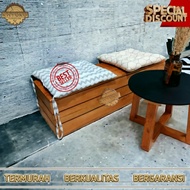 Wooden crate lid Wooden crate storage box 60x40x40 cm