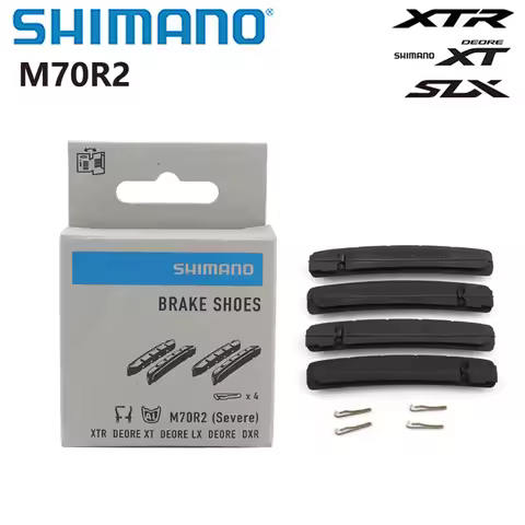 Shimano XTR XT M70R2 Bicycle Brake Shoes For Mountain Bicycle V Brake Friction Wheel Brake Compatibl