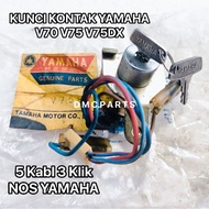 MAIN SWITCH ON OFF SWITCH/ YAMAHA V70 V75 V75DX V 70 75 DX Nos CONTACT KEY/