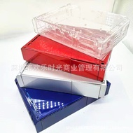 Full Set WII Game Console Case WII Main Console Case WII Candy Color Transparent Replacement Case