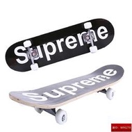 四輪滑板 運動supreme滑板 7層木板板面活力板 加粗支架雙翹滑板
