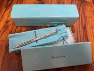 Tiffany & Co. 925純銀製造 原子筆 (包原裝皮盒 ) Tiffany 925 silver T-cilp ballpoint pen