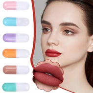 [cod] 6 Color Waterproof Long Lasting Mini Capsule Mist Matte Portable Lipstick Set Velvet F9q1