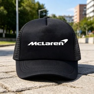 McLaren F1 Racing Logo Print Trucker HatAdjustable Snapback Motorsport Baseball Cap