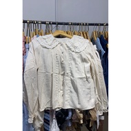 Luxury sailor baby doll blouse 127