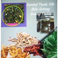 Sambal Garing Pucuk Ubi Bilis Pedas