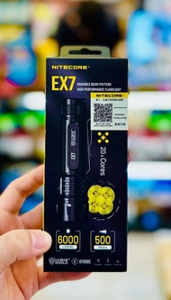 💥全新現貨💥 Nitecore EX7 20x 芯可變光束模式高性能LED手電筒 500公尺 6000流明