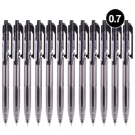 Deli Xtream Ballpoint Ballpen for Office & School Supplies, Black Ink 0.7mm 12pcs/box EQ02120