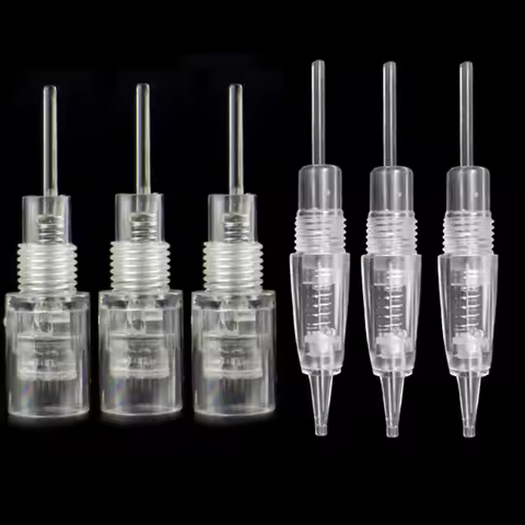 10pcs Disposable Screw Tattoo Needle Cartridge for Premium Charmant Permanent Tattoo Machine 1RL 1D 