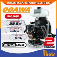 Mytools OGAWA BG330TK Brush Cutter 32.66cc Heavy Duty Backpack Grass Cutter Mesin Potong Rumput