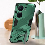 Casing Vivo IQOO NEO 9 9S Pro Plus Case Stand Cover Matte Anti-skidding Phone Protector HK02