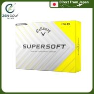 Callaway Supersoft Golf Balls 2025 - 1 Dozen (12 Balls) - 2-Piece Construction