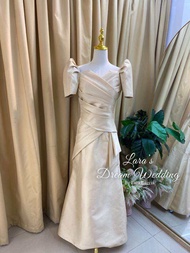 FILIPINIANA SPONSOR DRESS GAZAR MATERIAL PERFECT FOR ALL OCCASIONS
