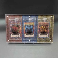 遊戲王 卡 Yugioh PGB1-JPS01 PGB1-JPS02 PGB1-JPS03 天空龍 翼神龍 巨神兵 白鑽白碎 『神盒三幻神一套三張』 連卡磚 未開封 收藏