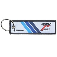SUZUKI RGV Busy Imitation Flight Luggage Tag Key Ring GAMMA