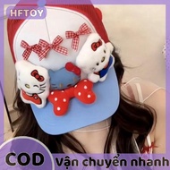 HFTOY Phim Hoạt Hình Dễ Thương Sanrio Hello Kitty Mũ Bóng Chày Cho Phụ Nữ Cô Gái Thoáng Khí Bóng Chà