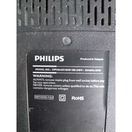 Philips Backlight Tv 39inch..Model Tv:39PHA4251s/98.