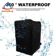 1 Piece Cajon Bag Cajon Backpack Black Oxford+Cotton with Handle and Shoulder Strap, Cajon Accessori