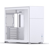 Jonsbo D41 ATX STD White Screen Media Z Com Case เล็ก เตี้ย ใส่จอ8"หน้าเคสได้ รับชุดน้ำ3ตอน