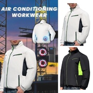 [Noraui] 2025 Typhoon Fan & 40800mAh Large Capacity Battery Air-conditioned Workwear Battery Fan Set